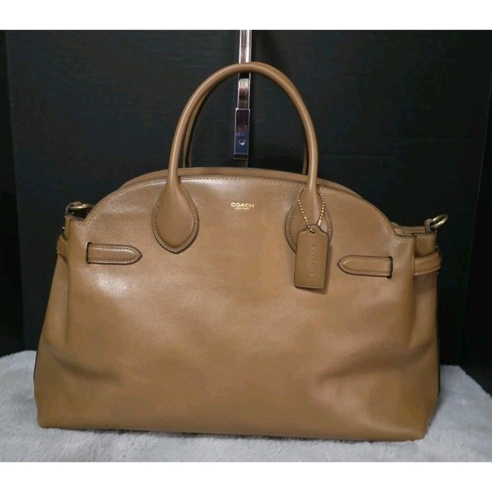 COACH EMPIRE CARRYALL 40 Brass/Honey Brown  CW616
